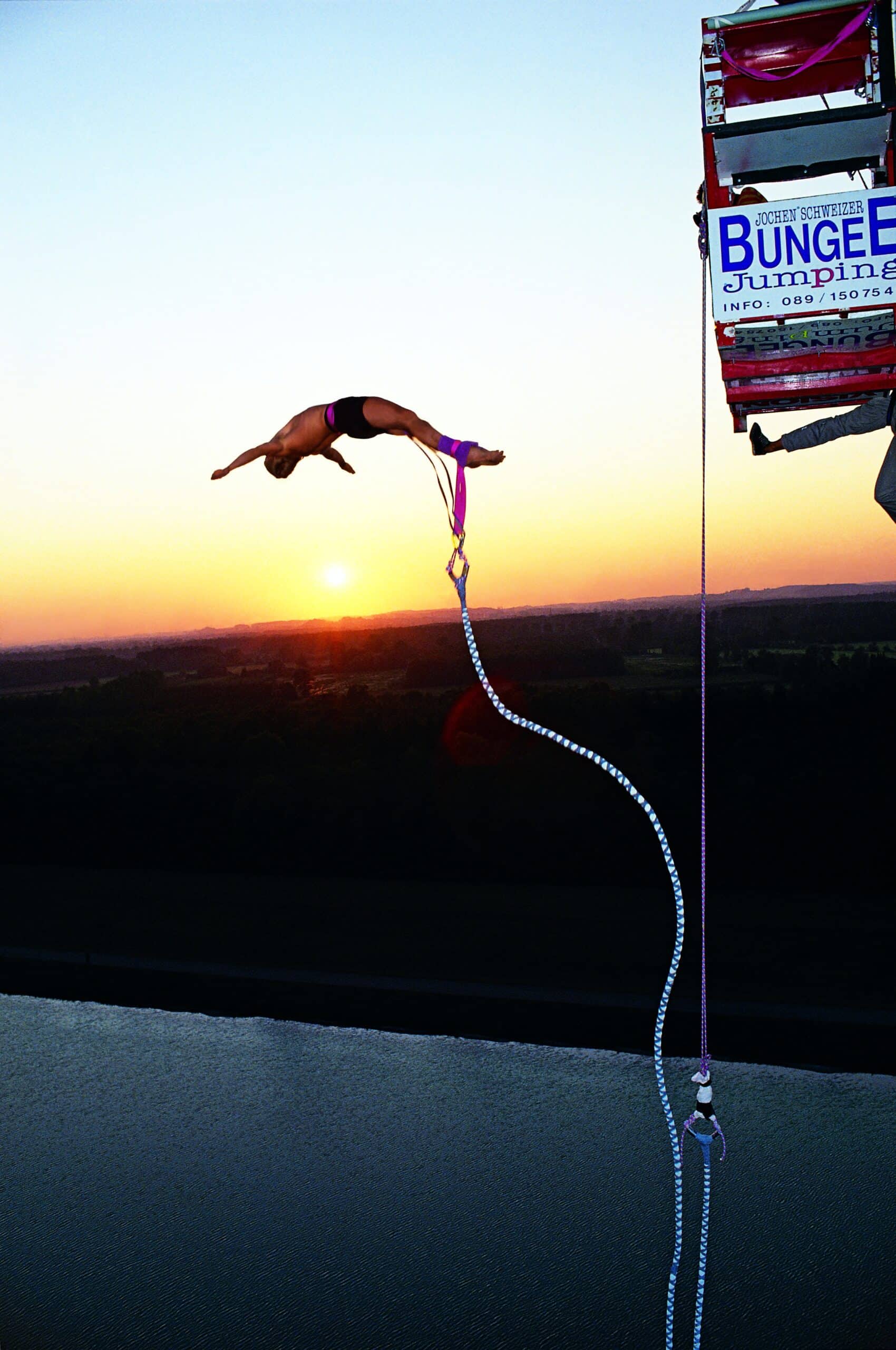 Pionier des Bungees: Jochen Schweizer